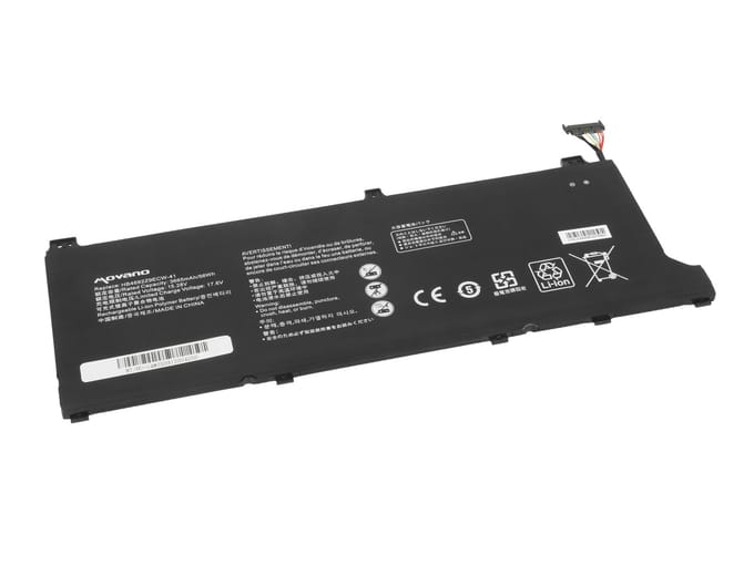 Movano - Batterij - Huawei Honor Magicbook 14 MateBook D14 - Li-Ion - Veiligheid