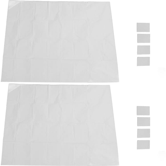2 Sets Kerst Raam Projectiescherm HD Effect Duurzaam Eenvoudig te Bedienen Film Weergave Doek voor