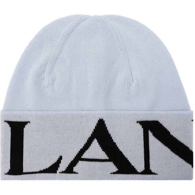 Lanvin Blauw Virgin Wool Beanie