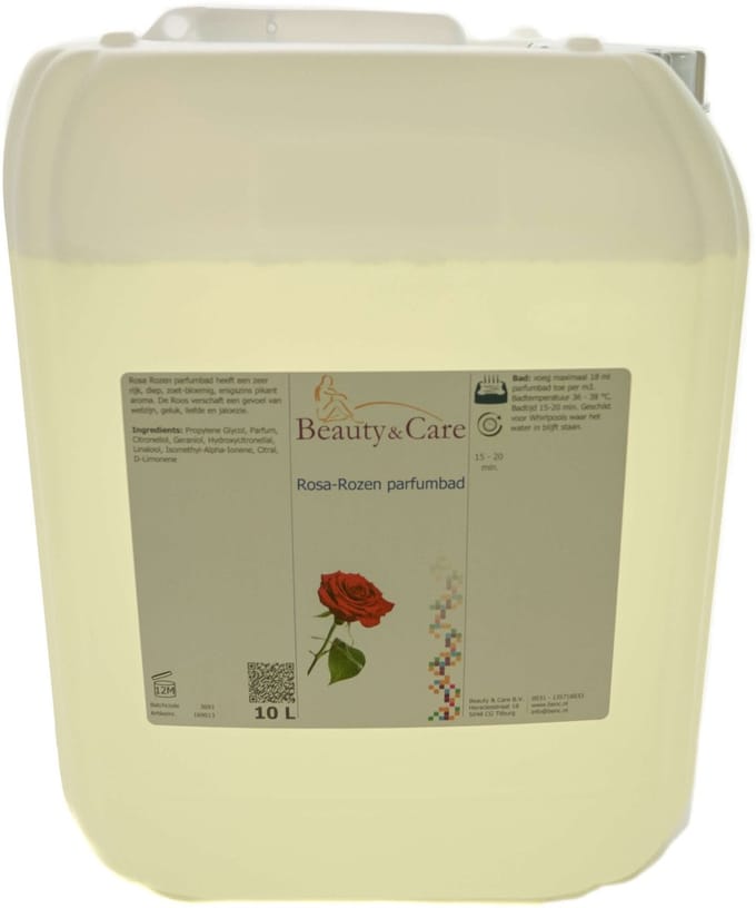 Rosa Rozen parfumbad - Beauty & Care - 10 L. new