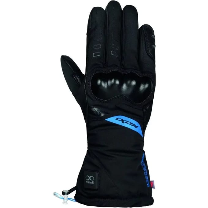 Ixon IT-Yuga Lady Zwart Blauw Heated Handschoenen - Handschoen