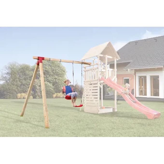 Weka Duo Aanbouwschommel 340×290cm Voor Speeltoren 816 (behalve 816 D)