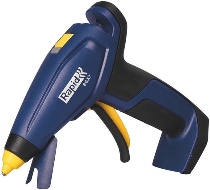 Rapid BGX7 - Lijmpistool - Accu - Met standaard- 7mm - Blauw