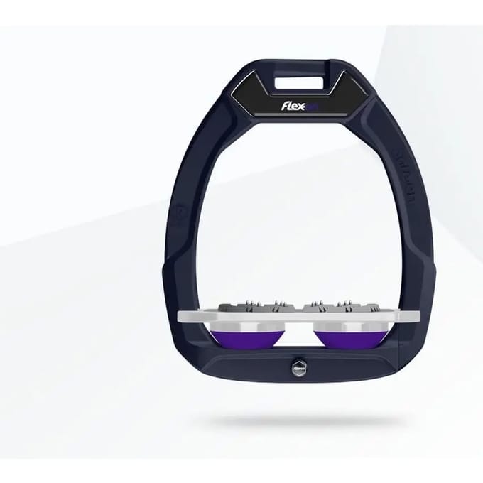 Plat Ultra Grip Aluminium/Grijs/Violet Veiligheidsbeugels Flex-On Safe-On