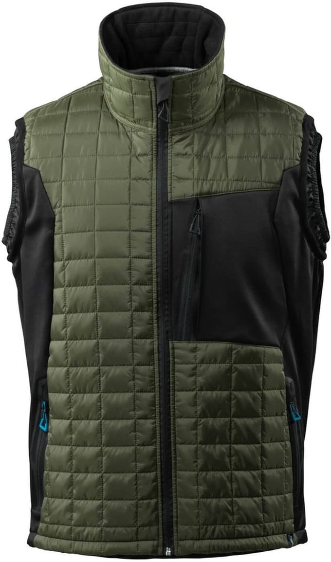 Mascot Advanced Thermobodywarmer 17165-318 - Mosgroen/Zwart - 4XL