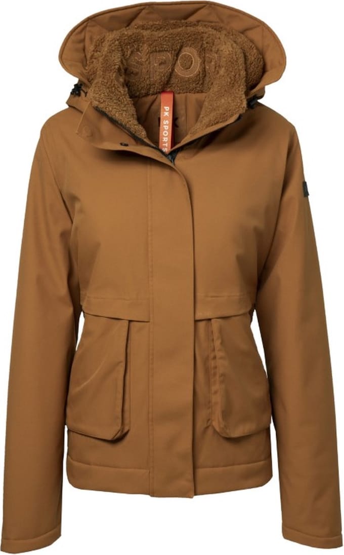 PK International - Winterjas - Dames - Waterdicht - Winddicht - Capuchon - Piazzo - Almond - M/38