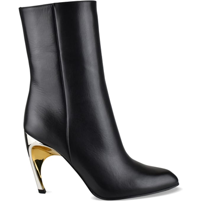 Alexander McQueen Gordeldierlaarzen Zwart