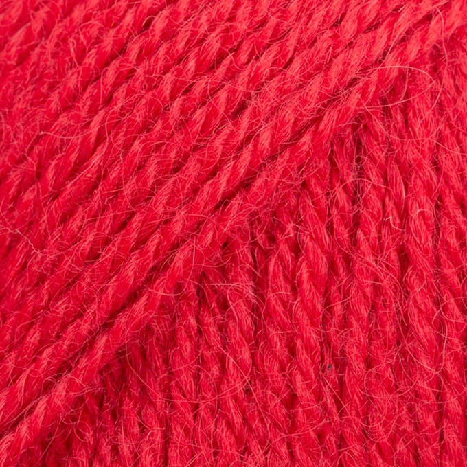 DROPS Alpaca Uni Colour - 3620 rood - Wol Garen