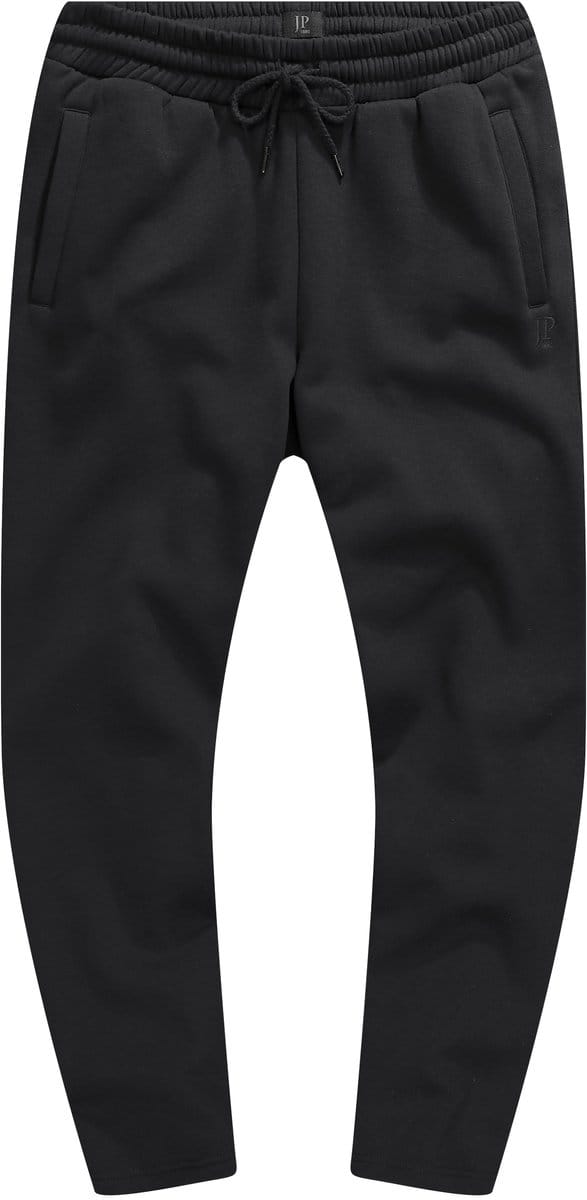 JP 1880 - Heren - Trainingsbroek Buik-Fit thuispak basic OEKO-TEX - Zwart - Maat L