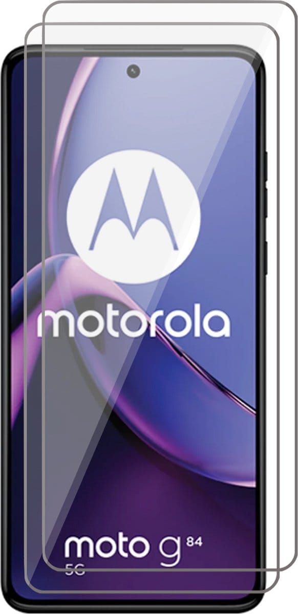 Screenprotector geschikt voor Motorola Moto G84 - 2x Glas Screen Protector