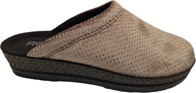 Rohde 2287 17 Dames Pantoffels - Bruin - 40