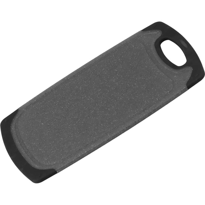3 stuks Dubbelzijdig Snijplank Imitatie Marmer Plastic Hakplank Keukengerei(Grijs )
