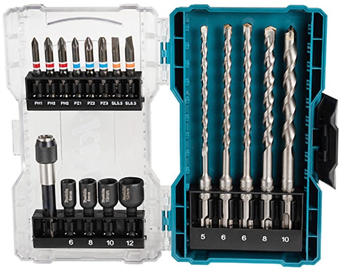 Makita Boor/bit set 18-delig - E-07026