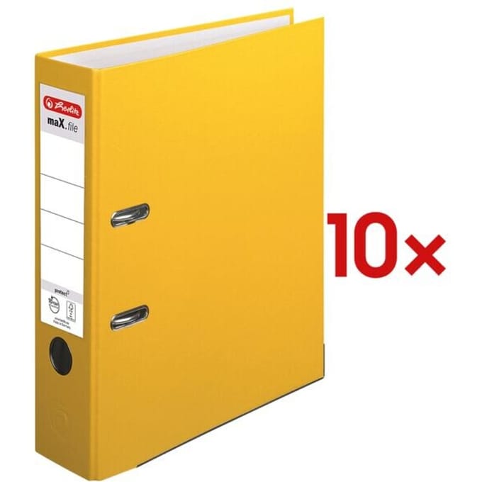 05481304 - A4 - Polypropylene (PP) - Yellow - 8 cm - 1 pc(s)