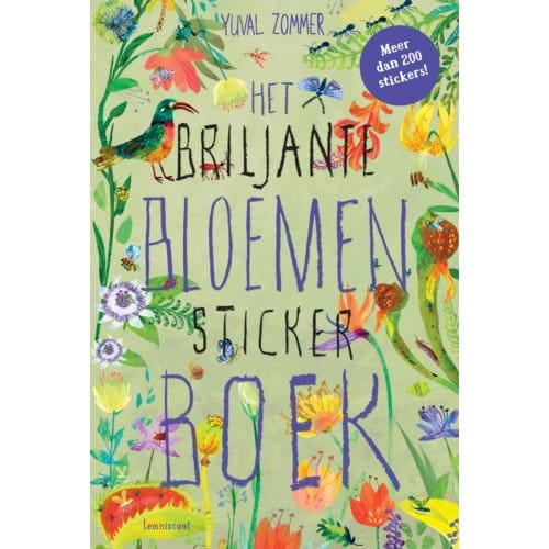 Het Briljante Bloemen Boek Stickerboek - Yuval Zommer