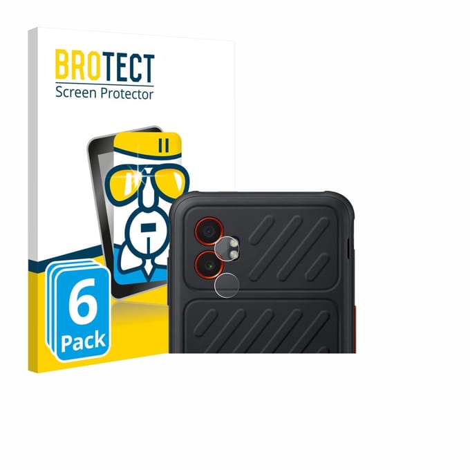 Screenprotector 6 Stuks voor Samsung Galaxy XCover 7 Pro (ALLEEN Camera Lens) Beschermglas transparant