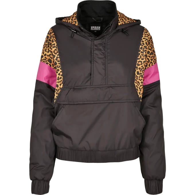 Urban Classics - Mixed Pullover Jas - XS - Zwart