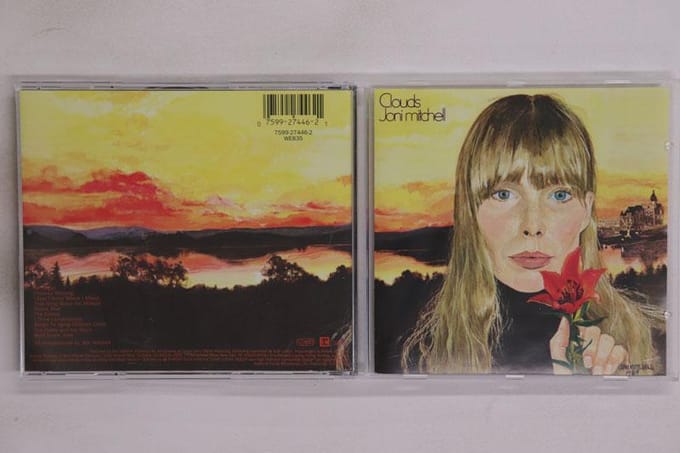 CD JONI MITCHELL Clouds 7599274462 REPRISE 2000 Europe Rock Occasion brown