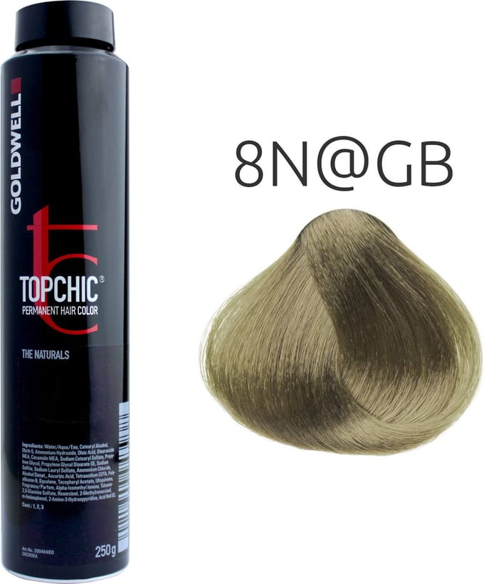 Goldwell - Topchic Depot Bus - 8N@GB Lichtblond Eluminated Goud Beige - 250 ml