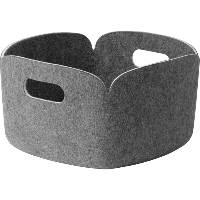 Muuto Restore Basket 28 x 28 cm - grey melange