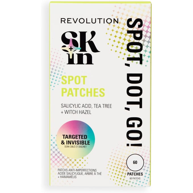 Revolution Skin Spot, Dot, Go! Spot Patches, 60 Patches