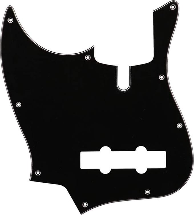 Sire Basses SISP-PG007 pickguard for V-series 4-string left handed BLACK