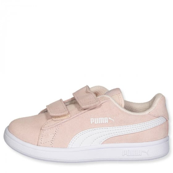 PUMA Smash v2 SD V PS Kinderen Sneakers - Rosewater-Puma White