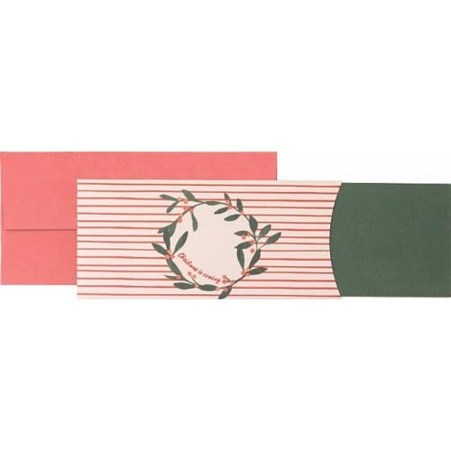 Stewo cadeau envelop kerst aurelia faithful traditions, formaat 23 x 11 cm.
