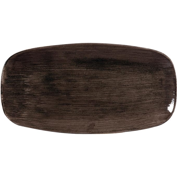 Churchill Stonecast Patina Black Borden 298mm (12 stuks)