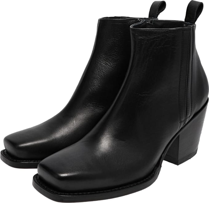 12131 LAYA dames enkellaars zwart