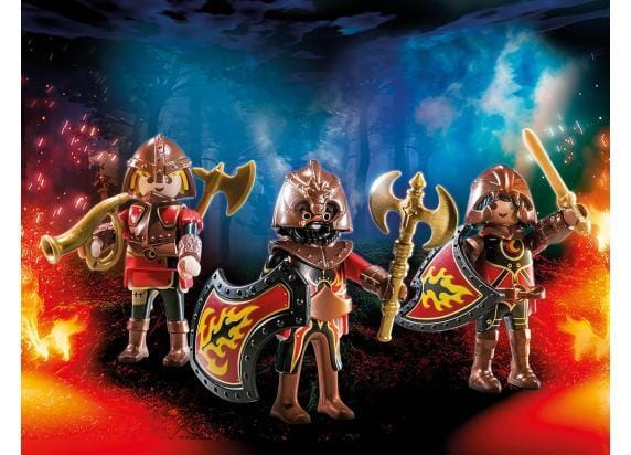 PLAYMOBIL Novelmore Set van 3 Burnham Raiders - 70672