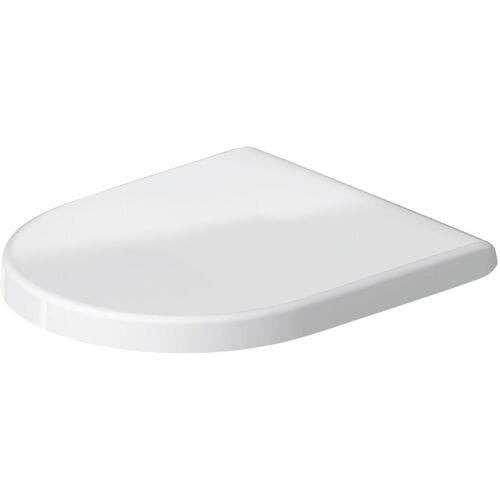 Duravit Universeel WC-zitting - 43.6x37x3.8cm - kunststof - softclose - wit