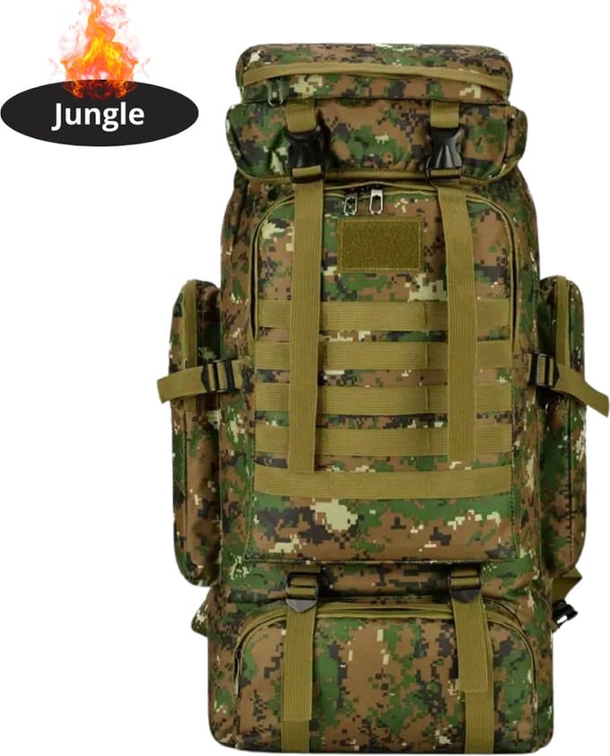 Nivard Rugzak - Dames - Heren - Meisje - Jongens - Backpack - Outdoor - Jungle