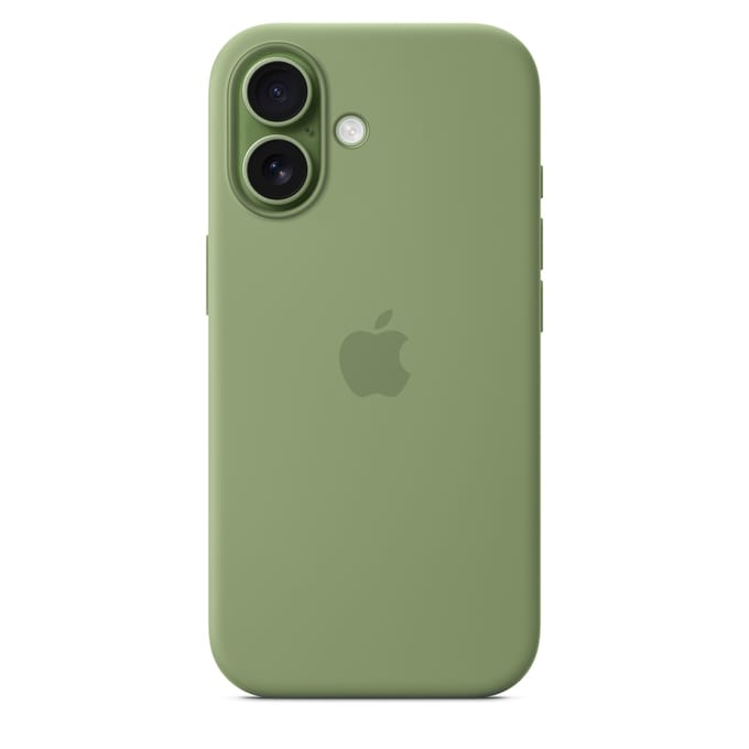 Siliconenhoesje met MagSafe voor de Apple iPhone 17 - Light Moss