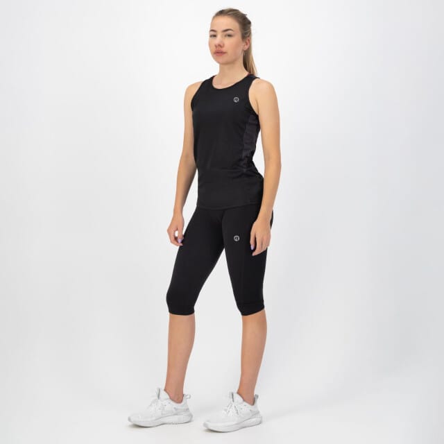 Rogelli Core Dames Hardloopsinglet - Mouwloos - Zwart