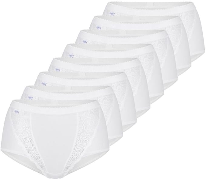 sloggi Dames maxi slip 8 pack Chic
