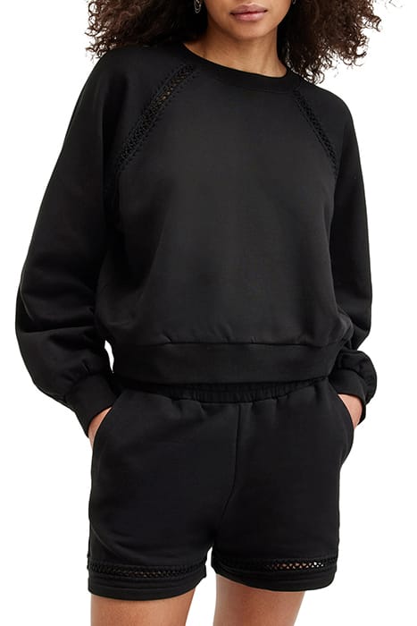 AllSaints Ewelina Sweat Black Taglia: XS | Maglioni a maglia Outlet | Donna | Nero