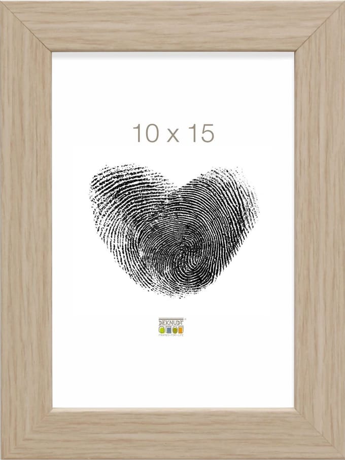 Deknudt Frames fotolijst S45RJ1 - naturel eikkleur - hout - 10x15 cm