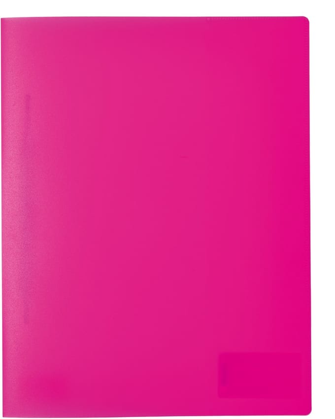 Ringband A4 PP Neon, pink