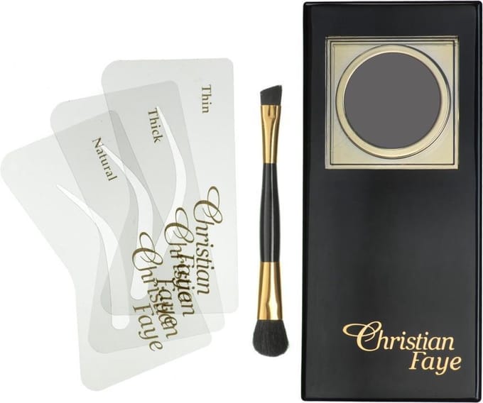 Christian Faye Wenkbrauwpoeder Christian Faye - Eyebrow Make-up Wenkbrauwpoeder BLACK