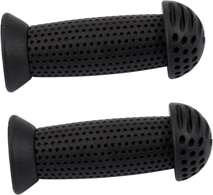 Kinderfiets Handvatten - Antislip Grips - Veilig Fietsen - Ergonomisch Ontwerp - 2 Stuks - Zwart