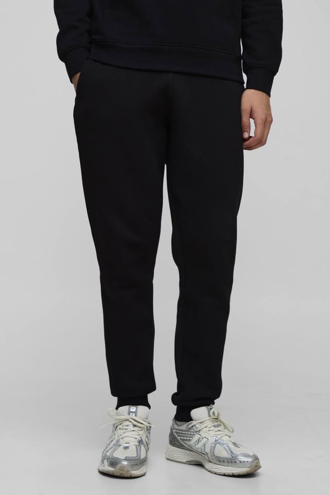 Essential Slim Fit Jogger | Black | Size Medium