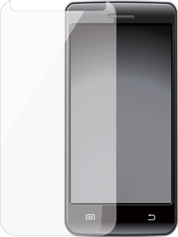 Bigben Connected, Screenprotector geschikt voor Universele Smartphone (5.3 tot 5.5 inch) - Anti-Scratch, Transparant