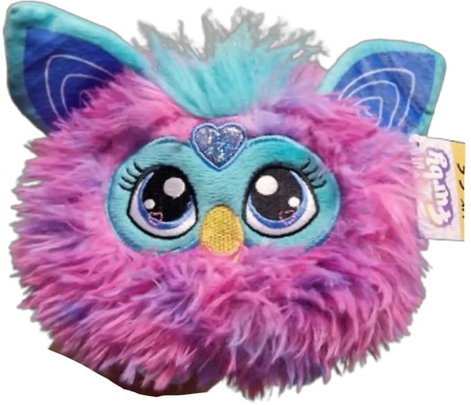 Furby knuffel paars - 22 cm - Super zacht - Cute