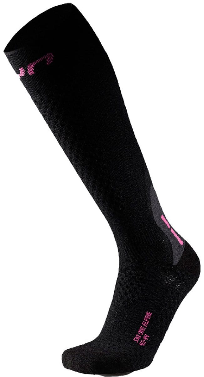 Uyn One Alpine Merino Lange Sokken Zwart EU 41-42 Vrouw