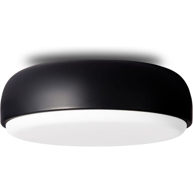 Northern Over me wand-/plafondlamp - zwart mat - L