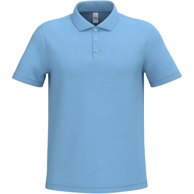 iDeal Basic Brand Heren piquépolo IB220 - Ideal Sky Blue - L