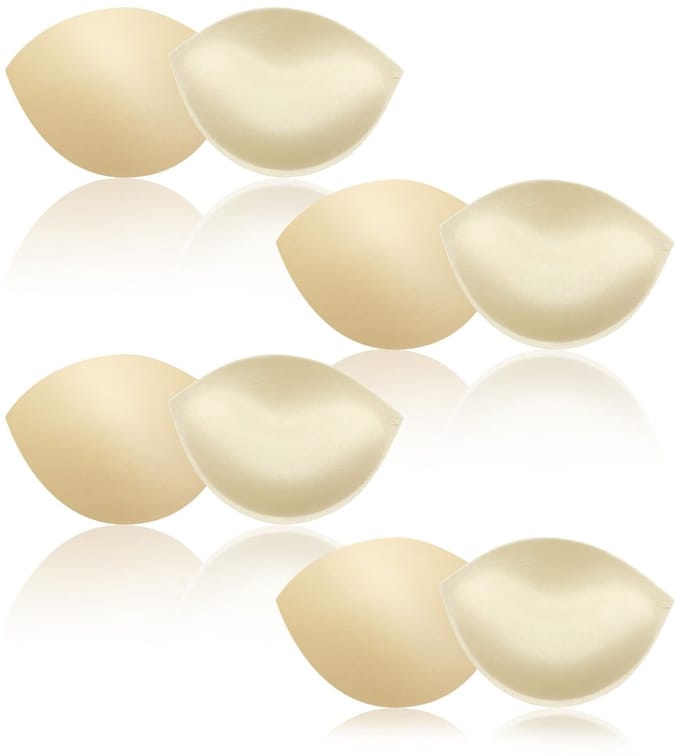 Dailygoods- BH-pads 4 Paar - Verwijderbare Push-up Vulling