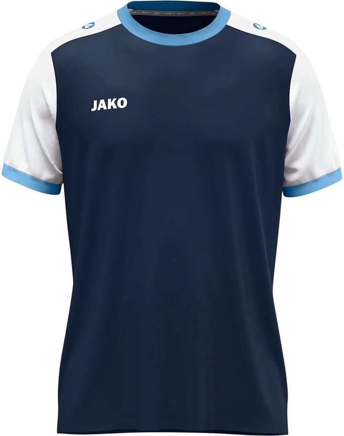 Jako Dynamic Shirt Korte Mouw Heren - Marine / Wit / Hemelsblauw | Maat: M