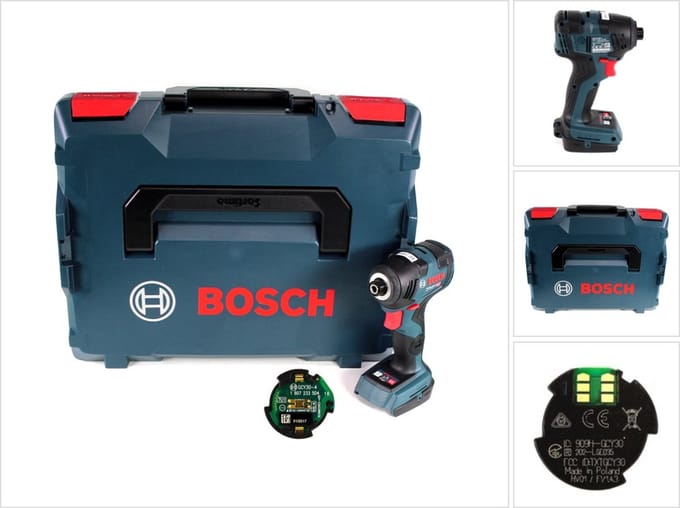 Bosch GDR 18V-200 C accu-draai- slagmoeraanzetter 06019G4103